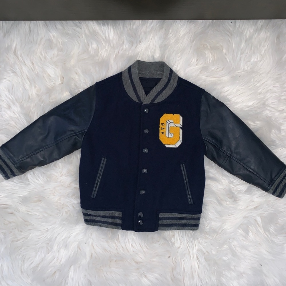 Toddler Boy GAP Varsity Jacket